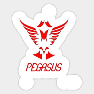 Equestrian Race Pegasus Sticker